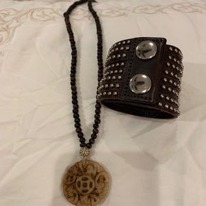 Necklace and bracelet